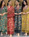 SI 237 Heavy Rayon Printed Kurti With Bottom Dupatta Wholesale In India
